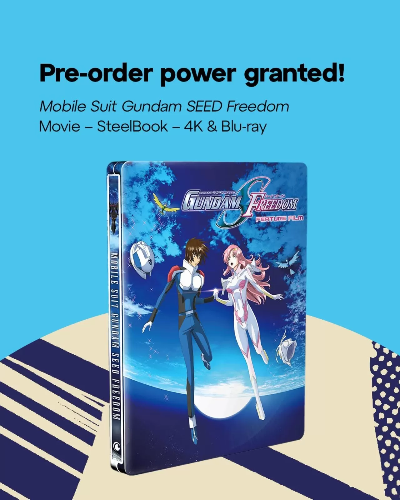 Mobile Suit Gundam SEED Freedom, 20. Yılını Özel Bir SteelBook Sürümüyle Kutluyor