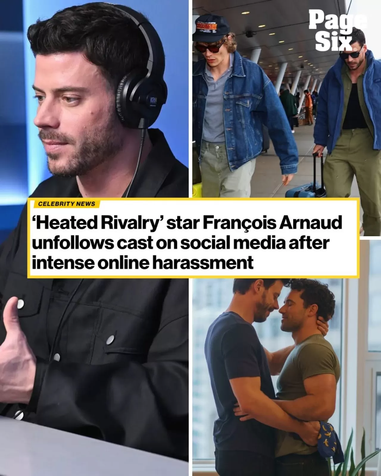 François Arnaud'ın 'Heated Rivalry' Kadrosunu Sosyal Medyada Takibi Bırakması Dikkat Çekti