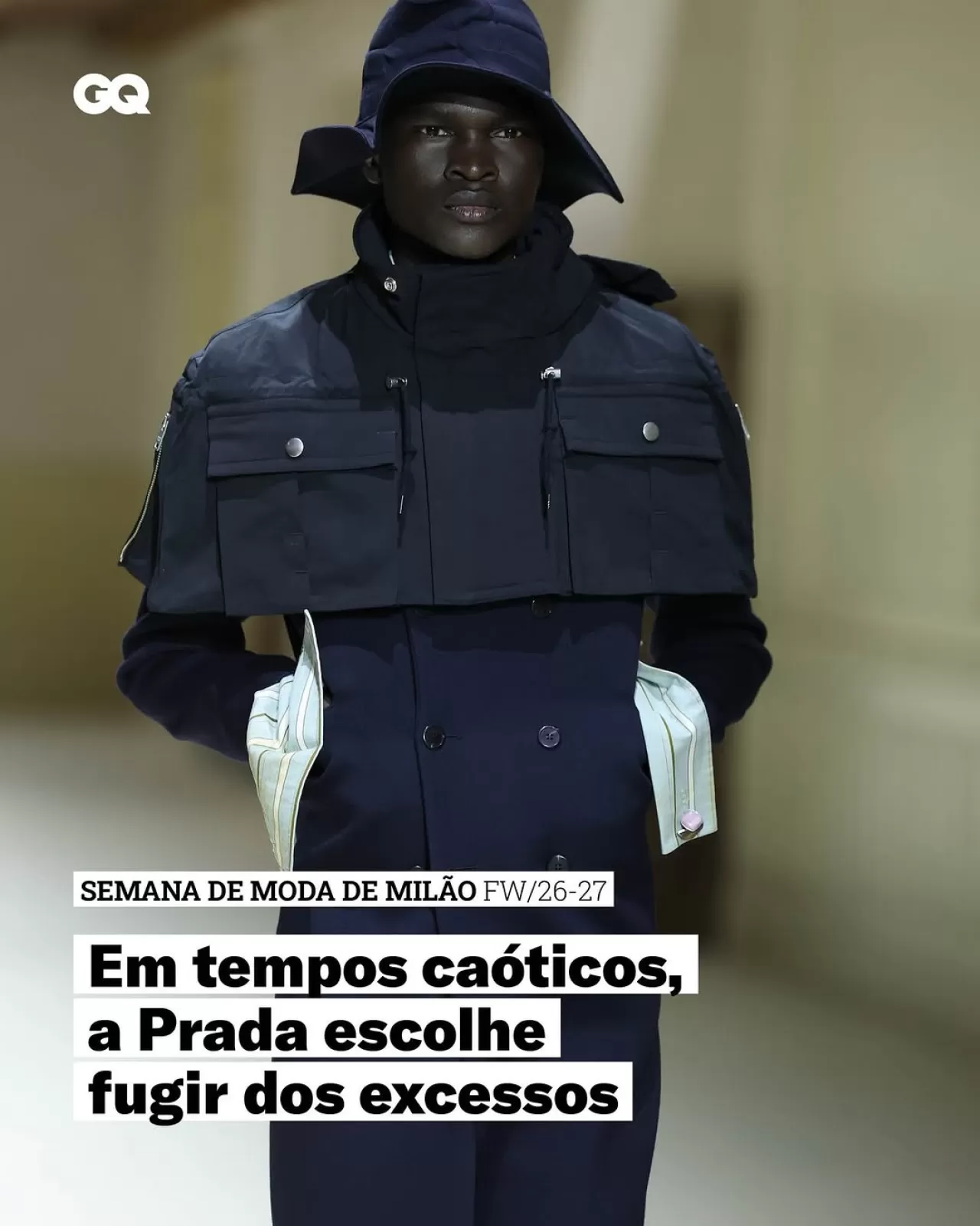 Prada'nın Milano Moda Haftası'ndaki Erkek Kış Koleksiyonu: Netlik ve Detaylara Odaklanış