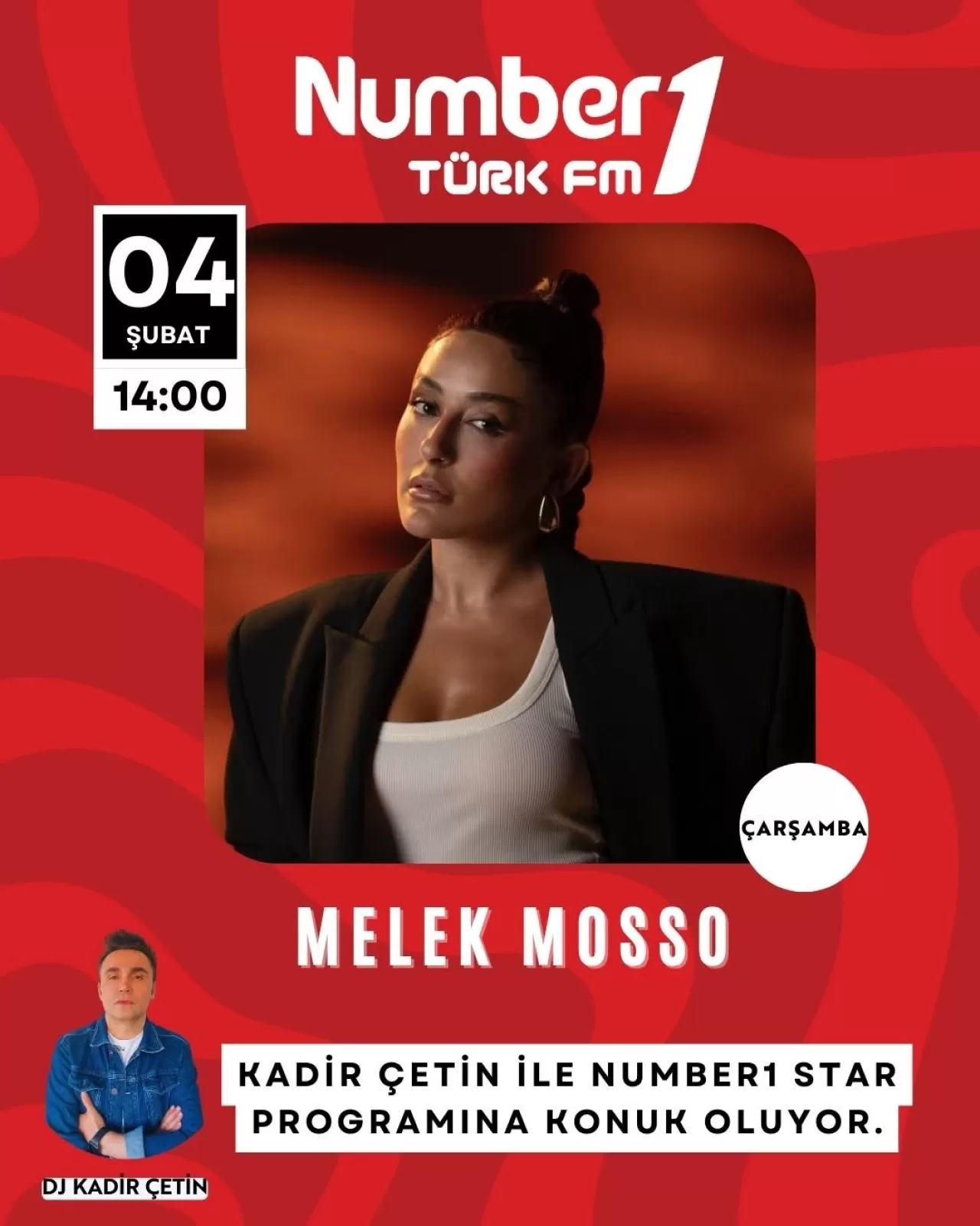 DJ Kadir Çetin, Çarşamba Günü Number 1 Türk FM'de Dinleyicilerle Buluşacak