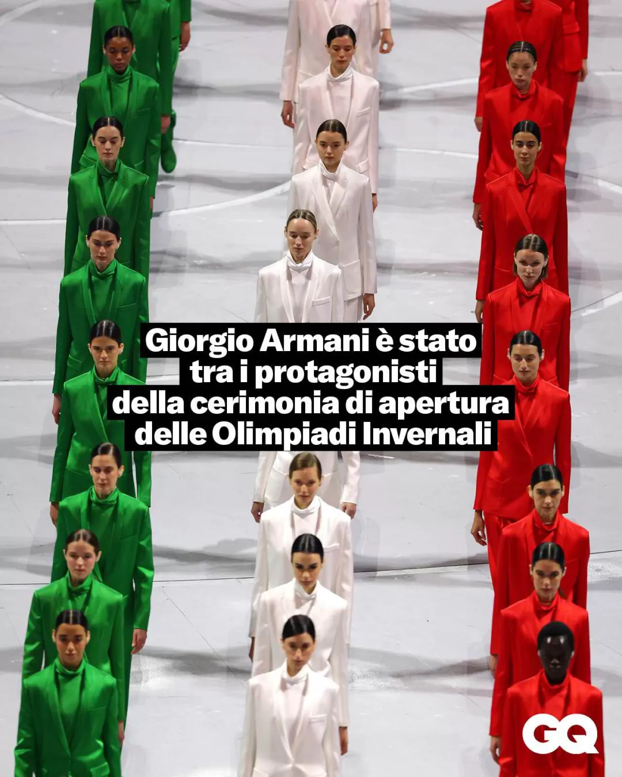 Milano Cortina 2026 Olimpiyat Açılış Töreni'nde Giorgio Armani'ye Saygı Duruşu