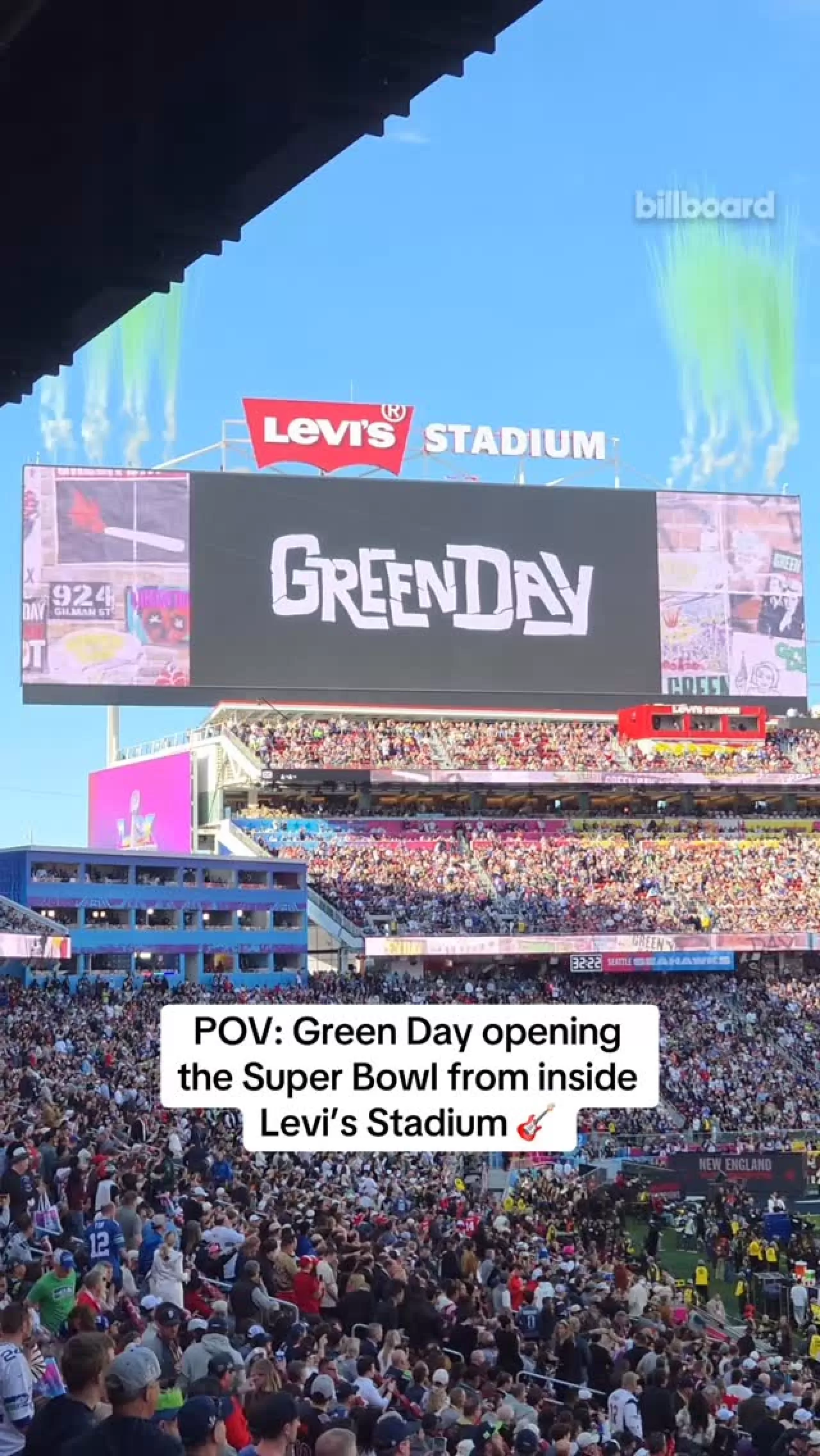 Green Day, 2026 Super Bowl Devre Arası Gösterisinde 