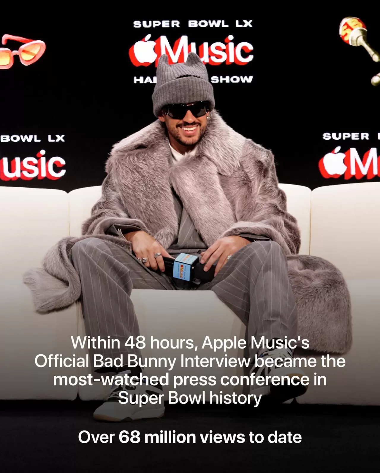Bad Bunny'nin Basın Toplantısı, Super Bowl Tarihinin En Çok İzlenen İlgi Odağı Oldu