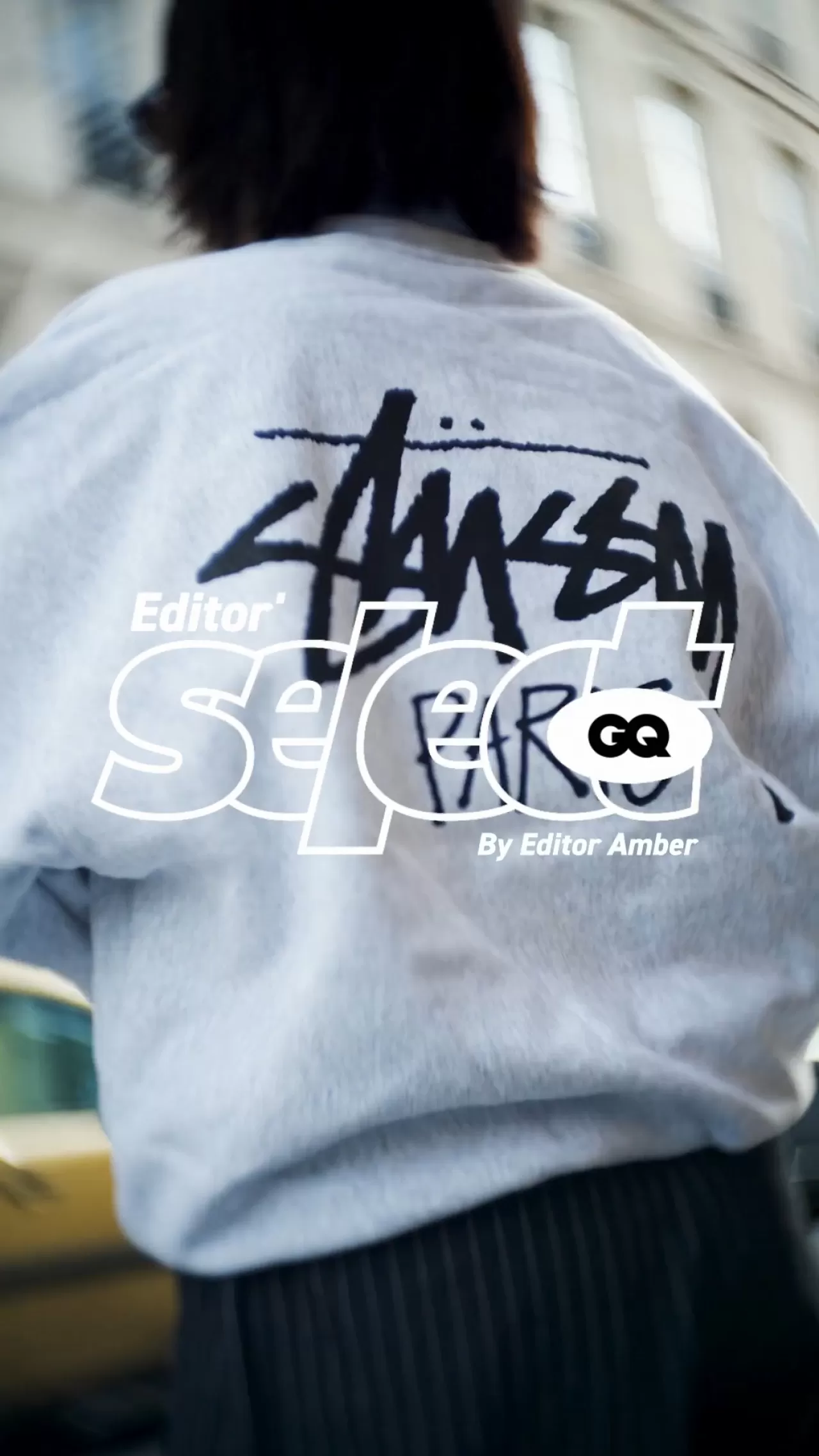 GQ Taiwan Editörü Paris Moda Haftası'ndan Stüssy Şehir Özel Ürününü Tanıttı