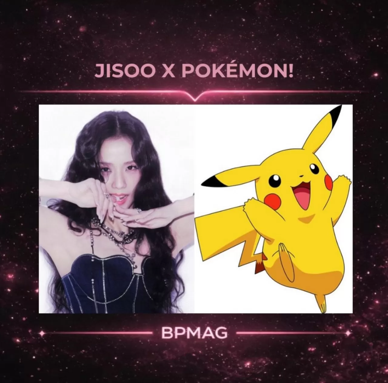 BLACKPINK Üyesi JISOO, Pokémon Kampanyasının Yüzü Oldu