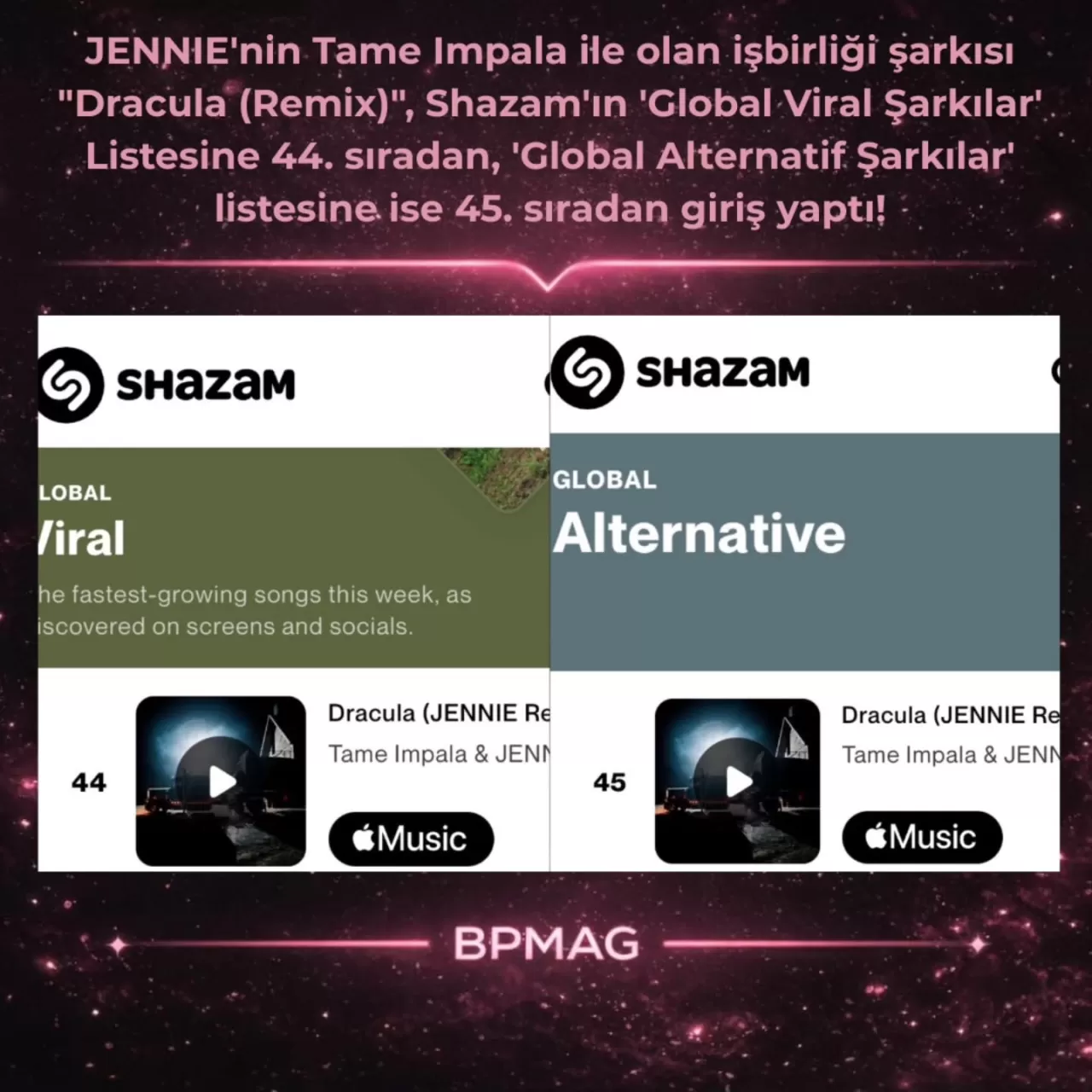JENNIE ve Tame Impala İş Birliği 