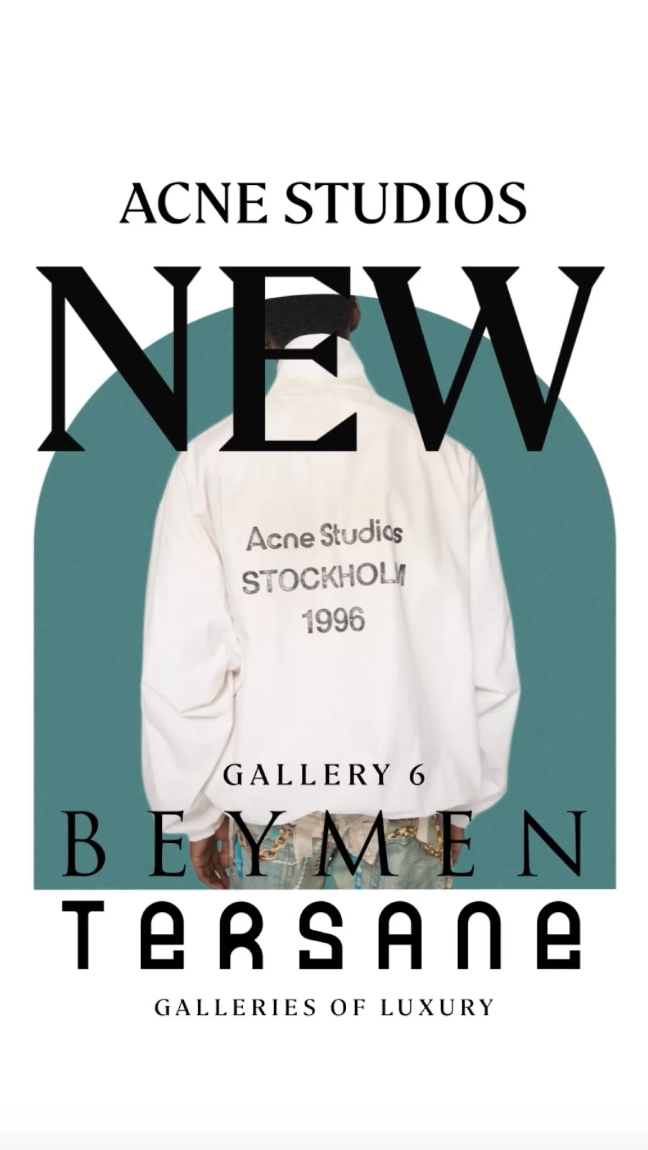 Acne Studios'un Yeni Koleksiyonu Beymen Tersane'de Sergileniyor