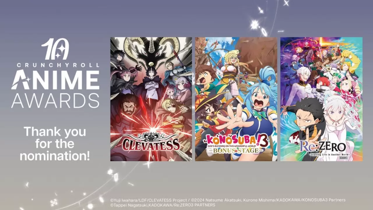 KADOKAWA Anime Eserleri 2026 Crunchyroll Ödüllerine Aday!