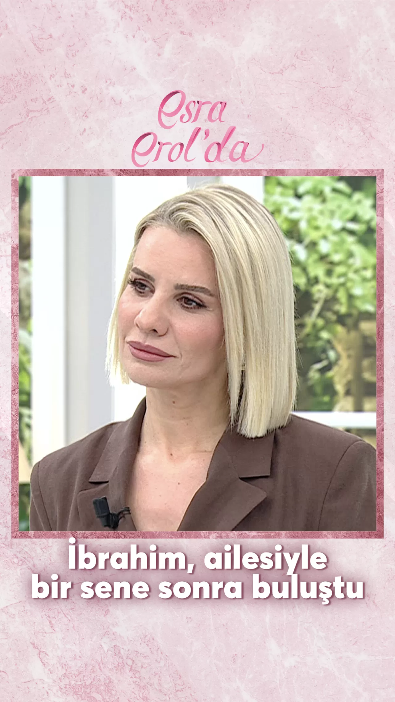 Kayıp İbrahim 1 Yıl Sonra Ailesine Esra Erol Stüdyosunda Kavuştu