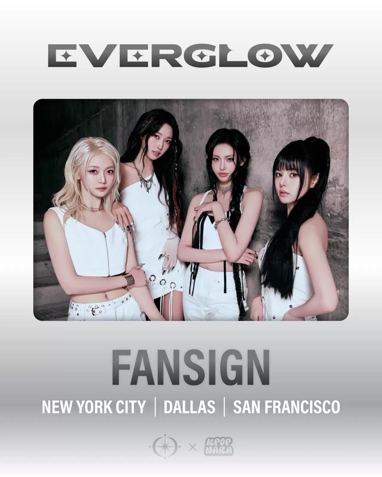 EVERGLOW ABD Hayranlarıyla Buluşuyor: New York, Dallas ve San Francisco'da İmza Etkinliği