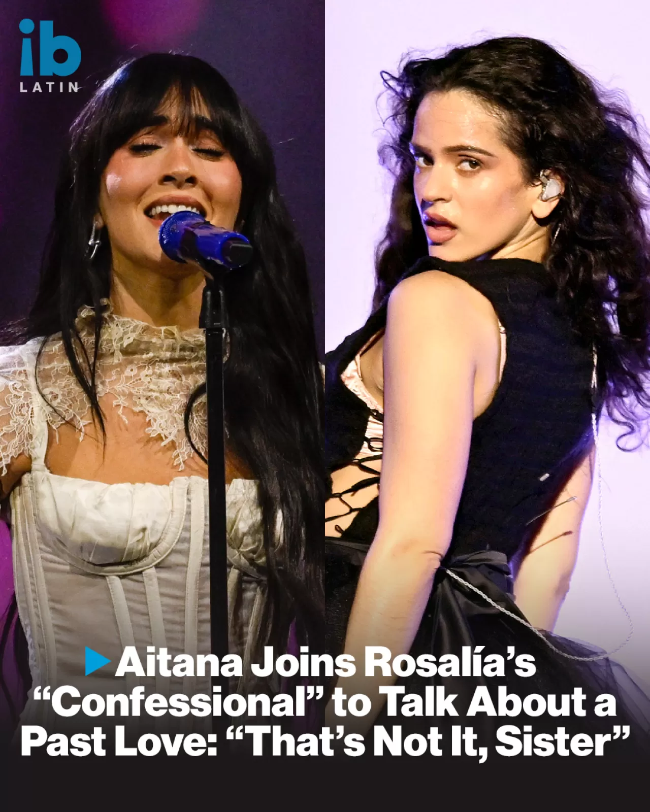 Aitana, Rosalía'nın Madrid Konserinde Eski Aşkını Anlattı: "Bir Yıl Sonra Sadakatsiz Olabilirim"