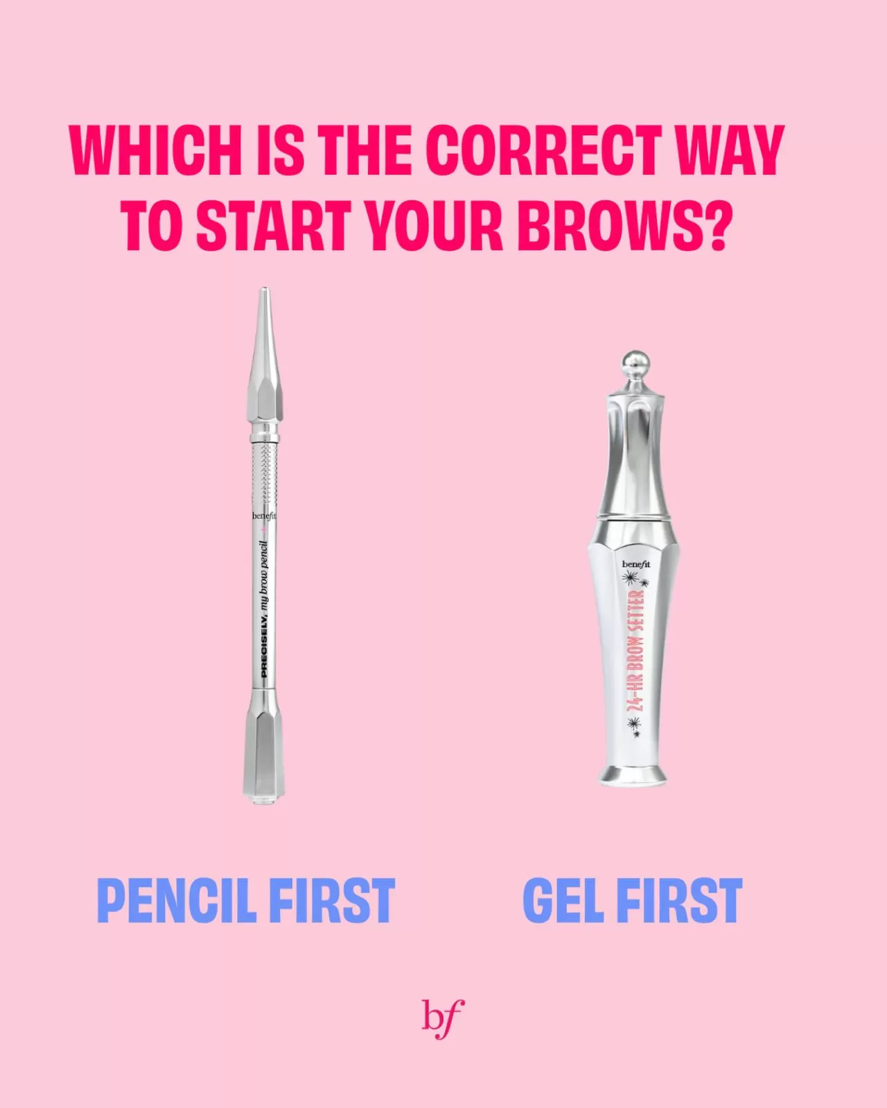 Benefit Cosmetics Tercihini Sordu: Kalem mi Önce Jel mi?