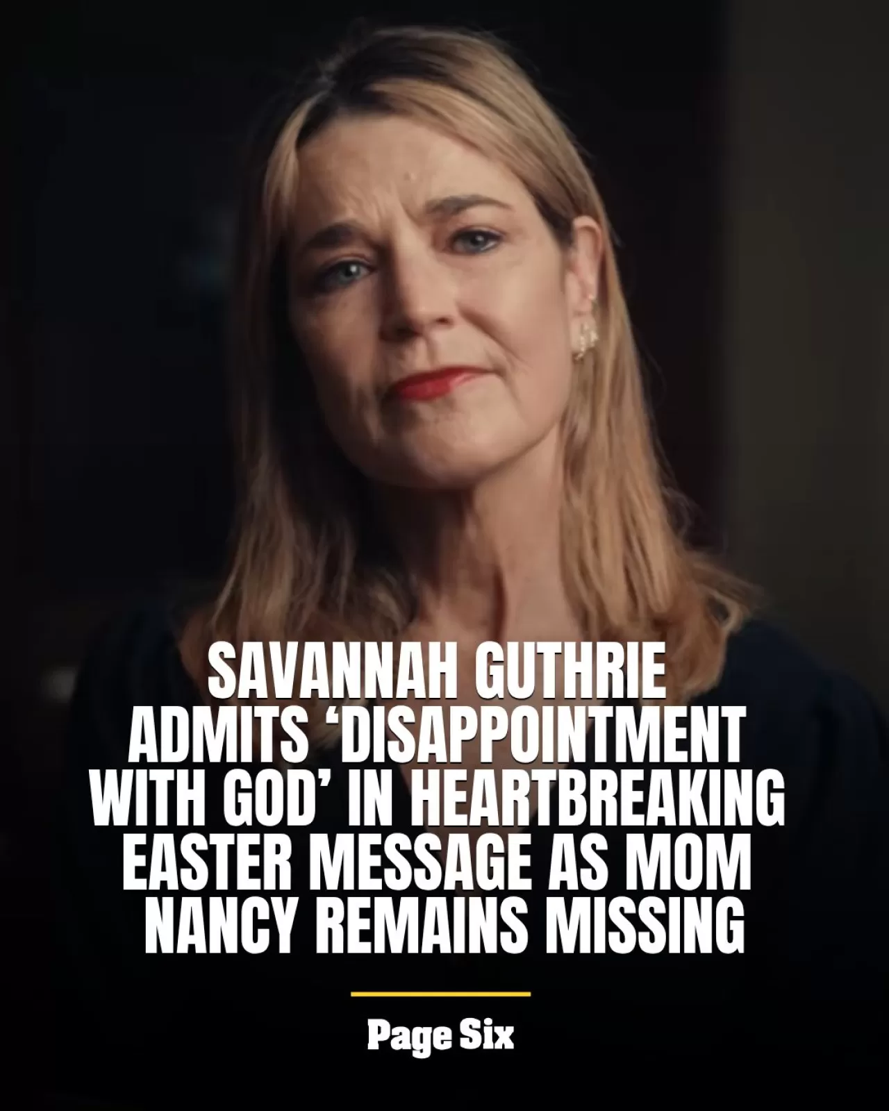 Savannah Guthrie'nin Zor Paskalya Mesajı: Annesi Hala Kayıp