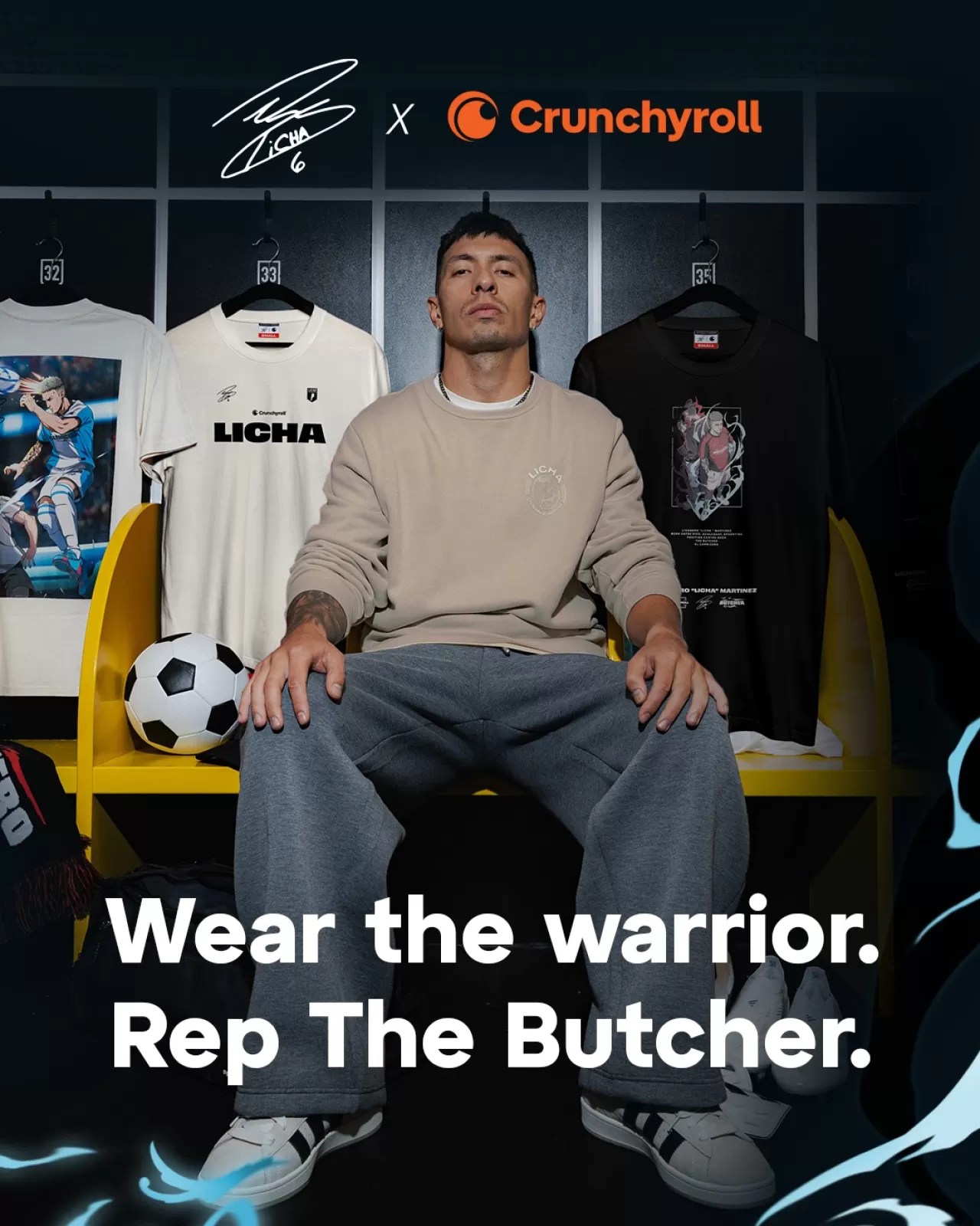 Lisandro Martínez ve Crunchyroll'dan Özel Anime Koleksiyonu