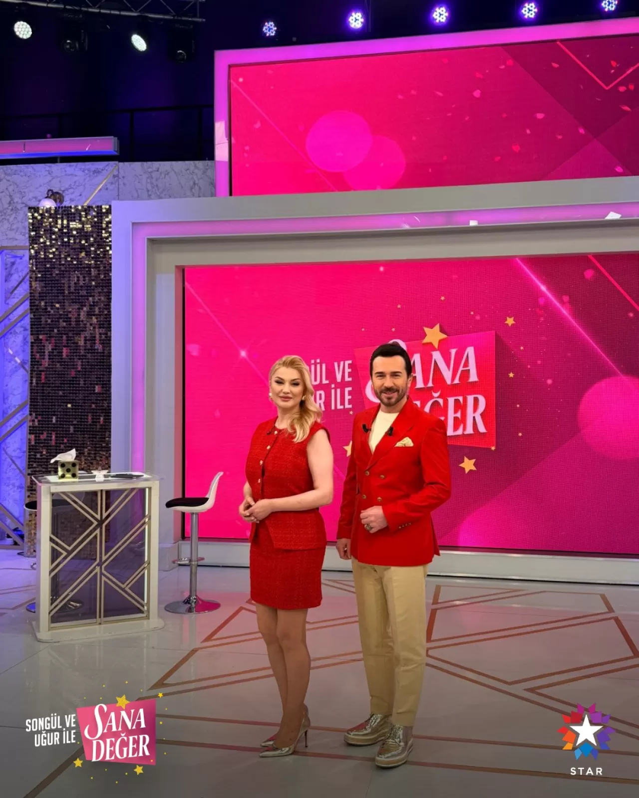 Songül ve Uğur ile SanaDeğer Canlı Yayında! Star TV'de Şimdi