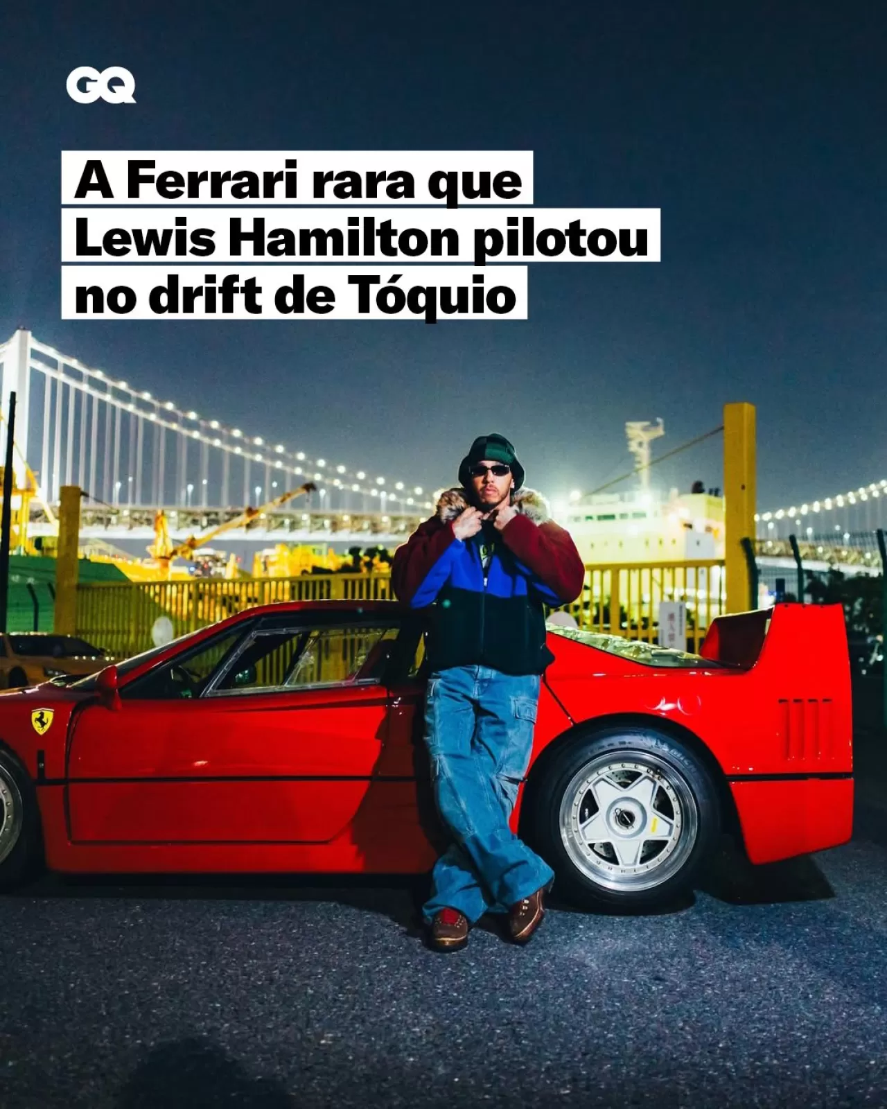 Lewis Hamilton Japonya GP'de Ferrari ile Tokyo Drift Tarzı Bir Sürüşe Çıktı