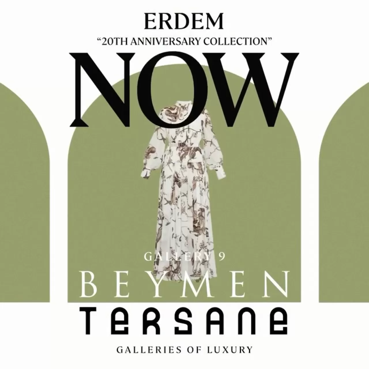 Erdem'in 20. Yıl Kapsül Koleksiyonu Beymen Tersane'de Sergileniyor