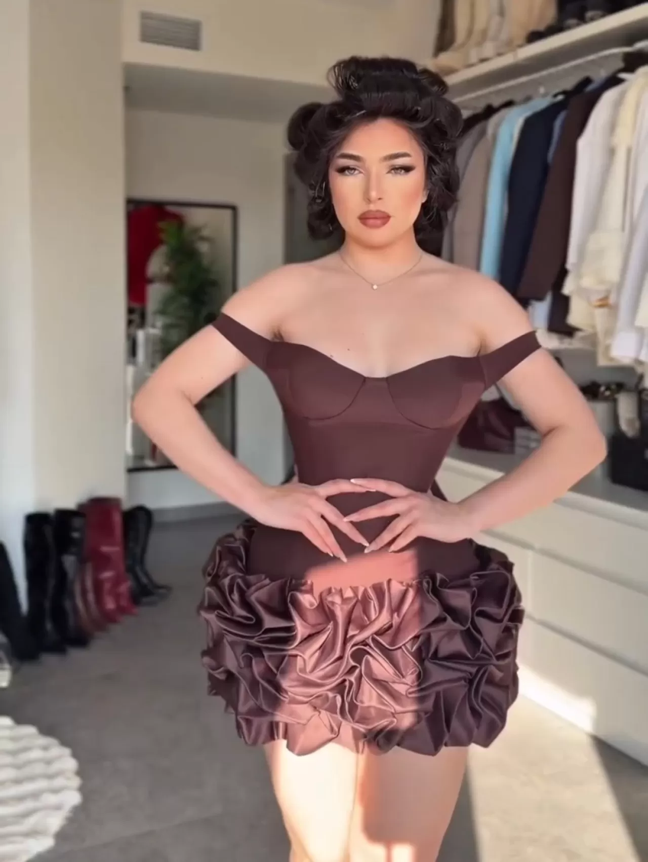 Shein Vowa'dan Rüya Gibi Bir Elbise: Ruffled Dress