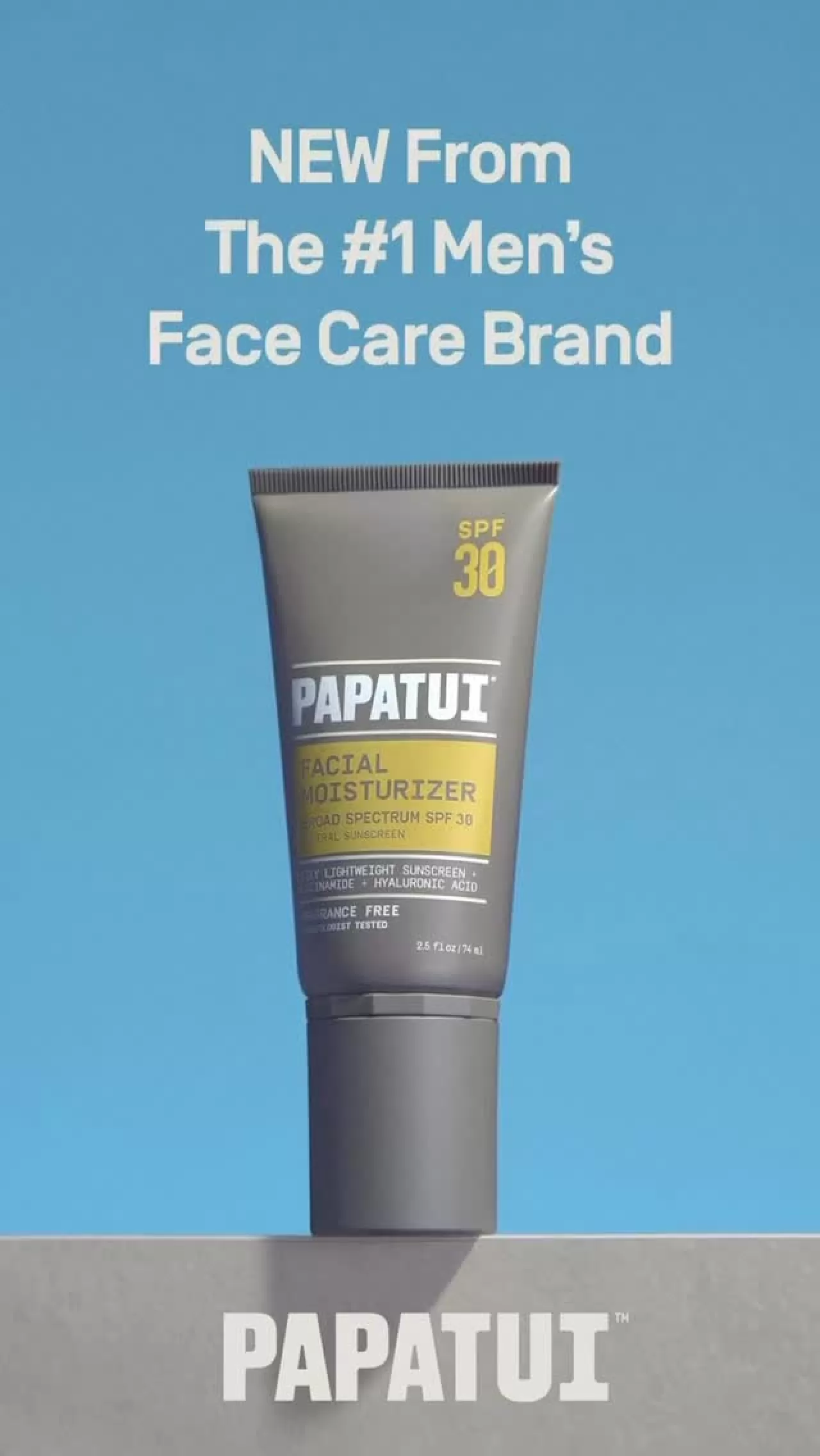 PapaTui'dan Erkekler İçin Yeni SPF Nemlendirici: Sadece Target'ta