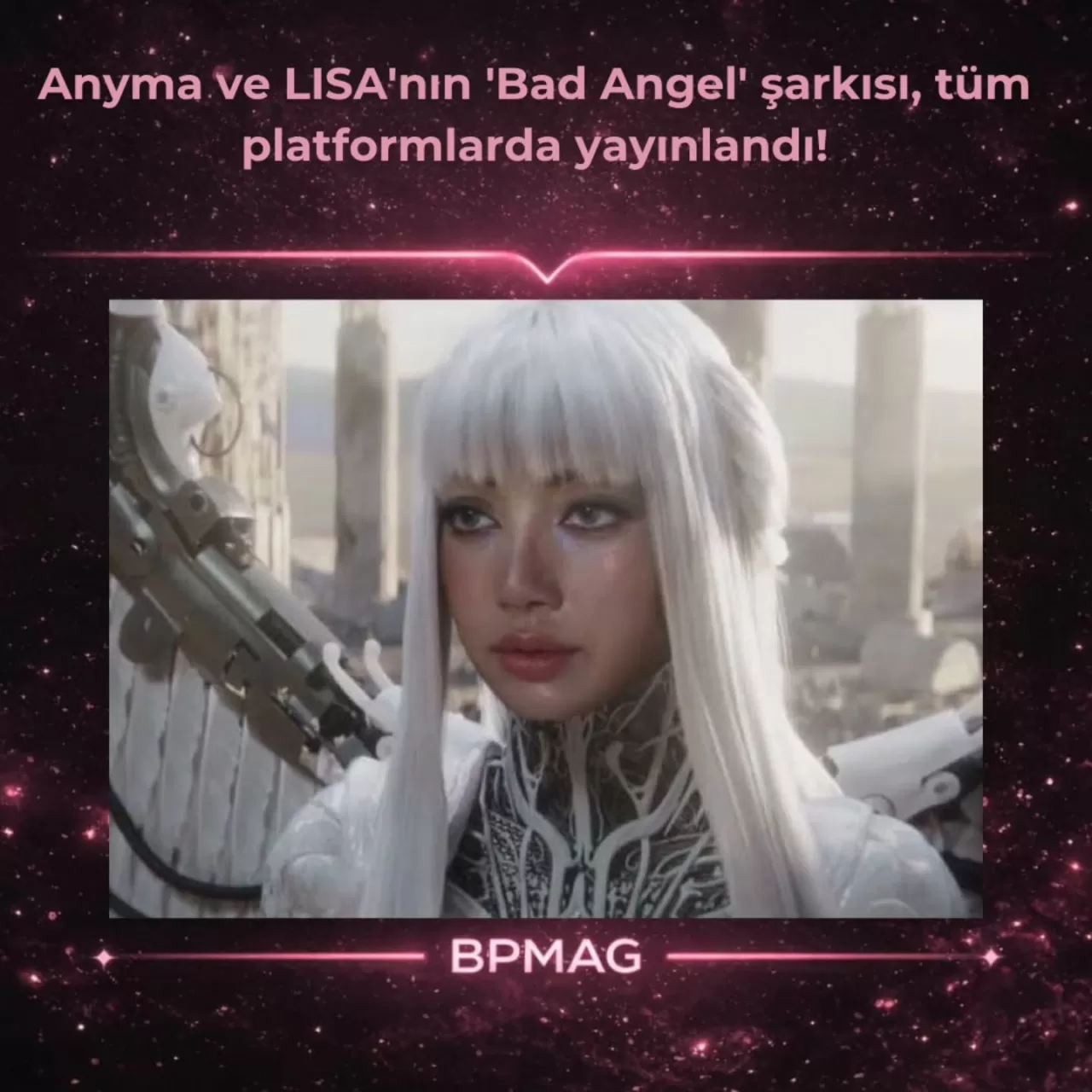 Anyma ve LISA'nın "Bad Angel" Şarkısı Tüm Platformlarda Yayınlandı