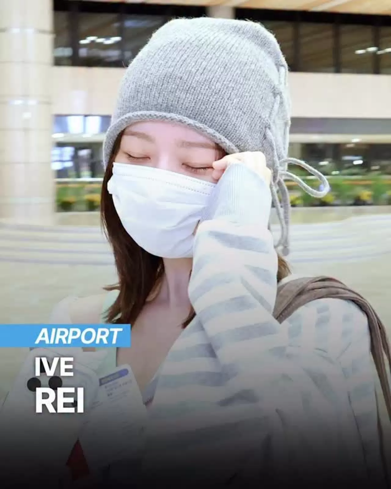 IVE Rei, Gimpo Havalimanı'ndan Ayrıldı: Hayranlarıyla Son Vedalaşma