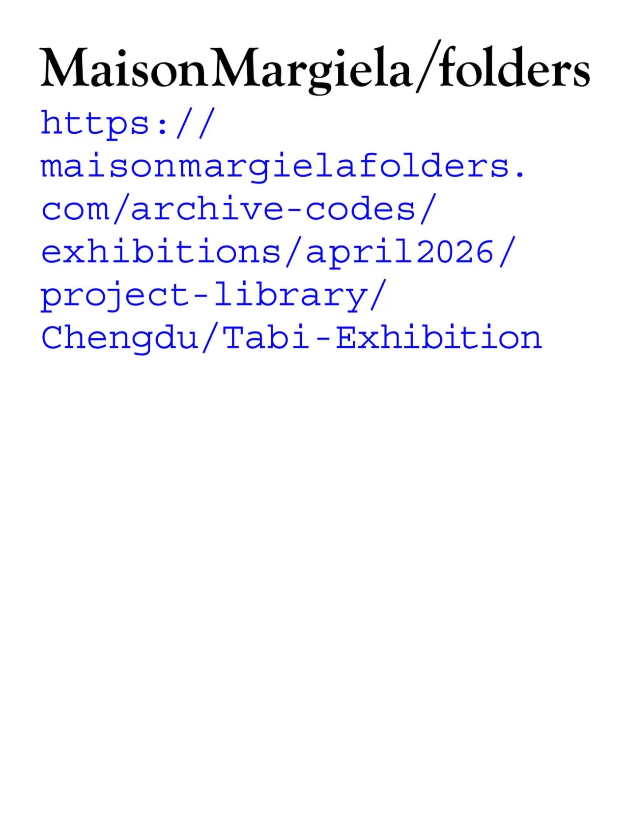 Maison Margiela Tabi Koleksiyoner Sergisi: Chengdu'da Moda Tarihine Yolculuk