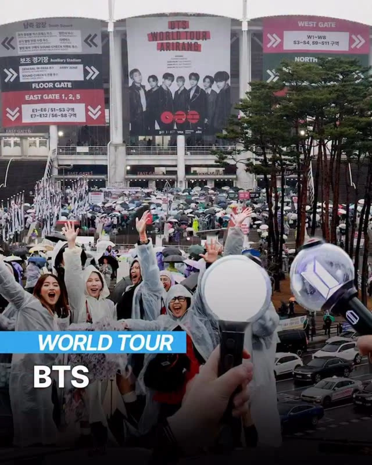 BTS, Goyang'da Devasa