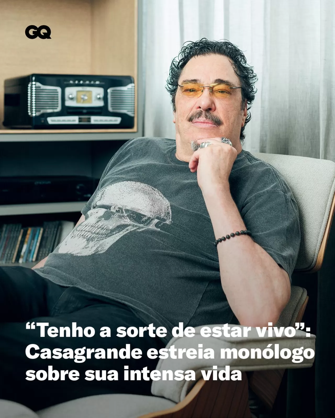 Casagrande, 63 Yaşında Tiyatro Sahnesinde: 