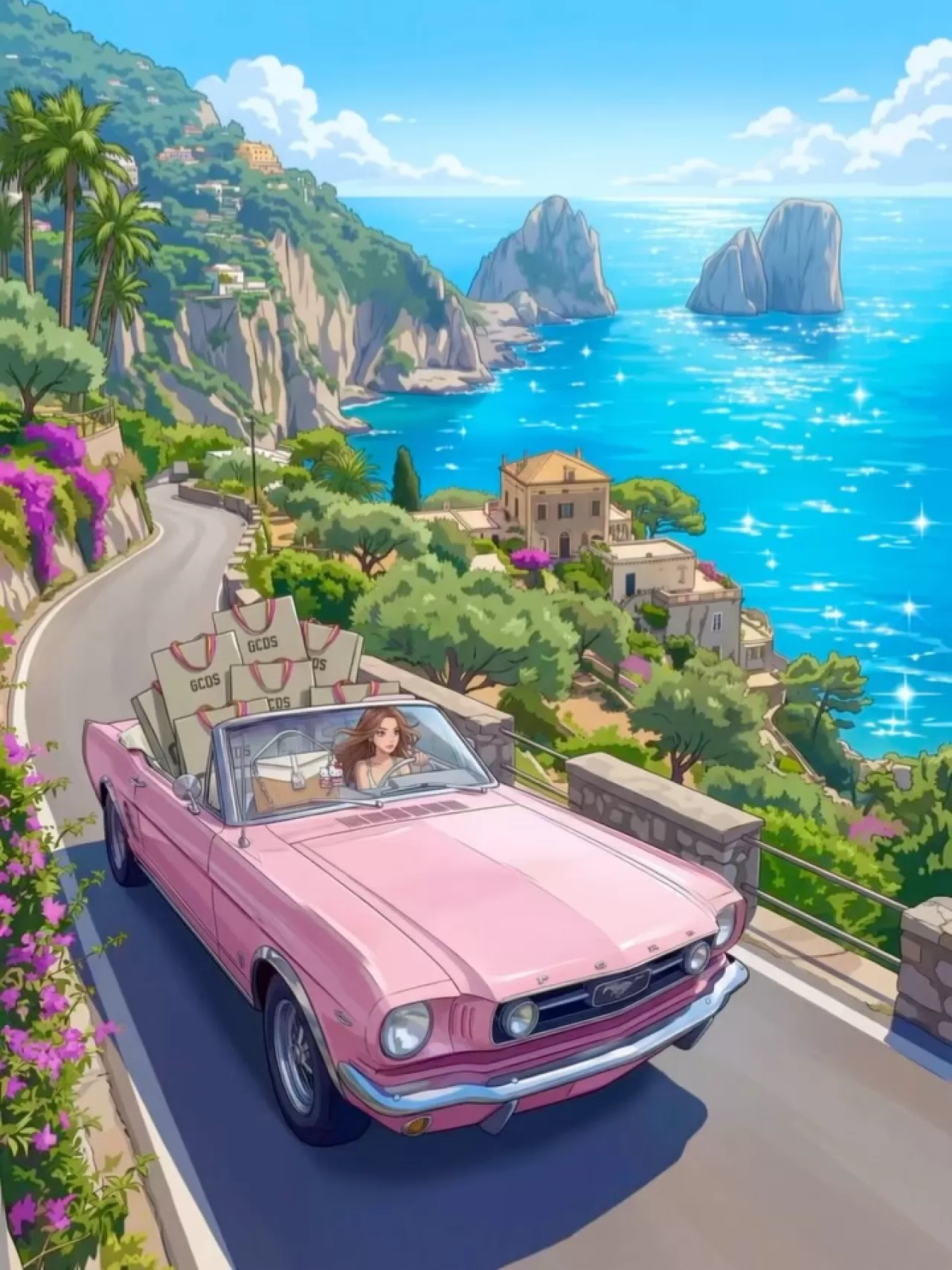 GCDS, Capri Adventures İçin Yeni Raffia Çanta ve Hello Kitty Anahtarlıkları Duyurdu