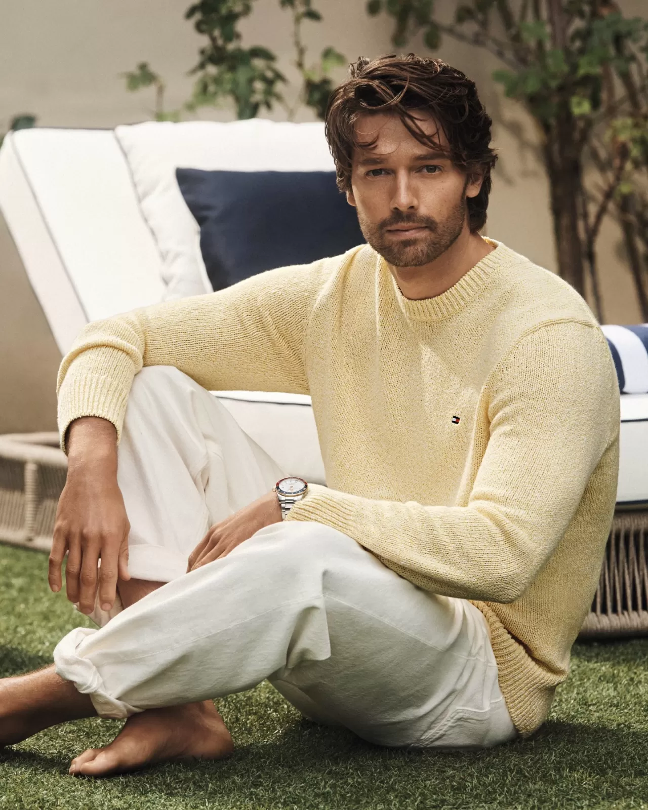 Patrick Schwarzenegger, Tommy Hilfiger ile Bahar Stiline Adım Attı