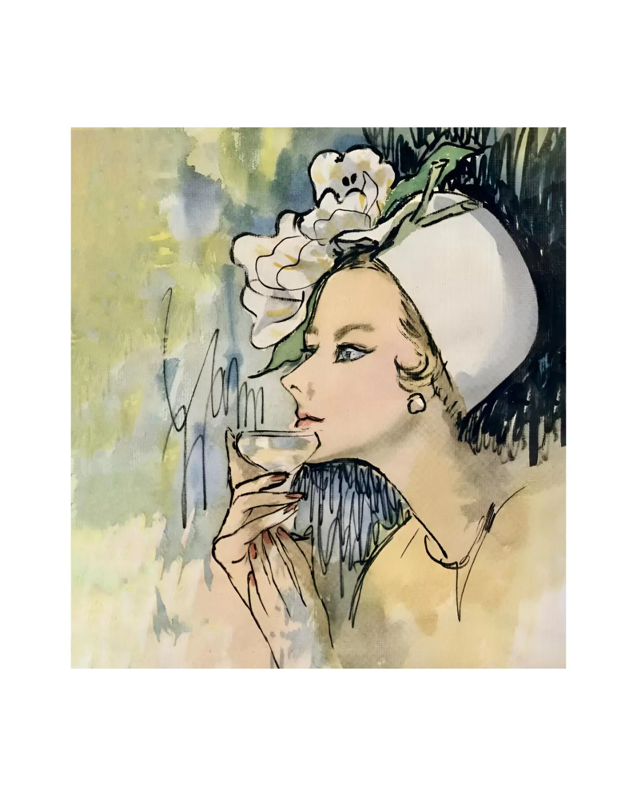 René Bouché'nin 70 Portresi Paris'te: 1957 Sonrası İlk Kez