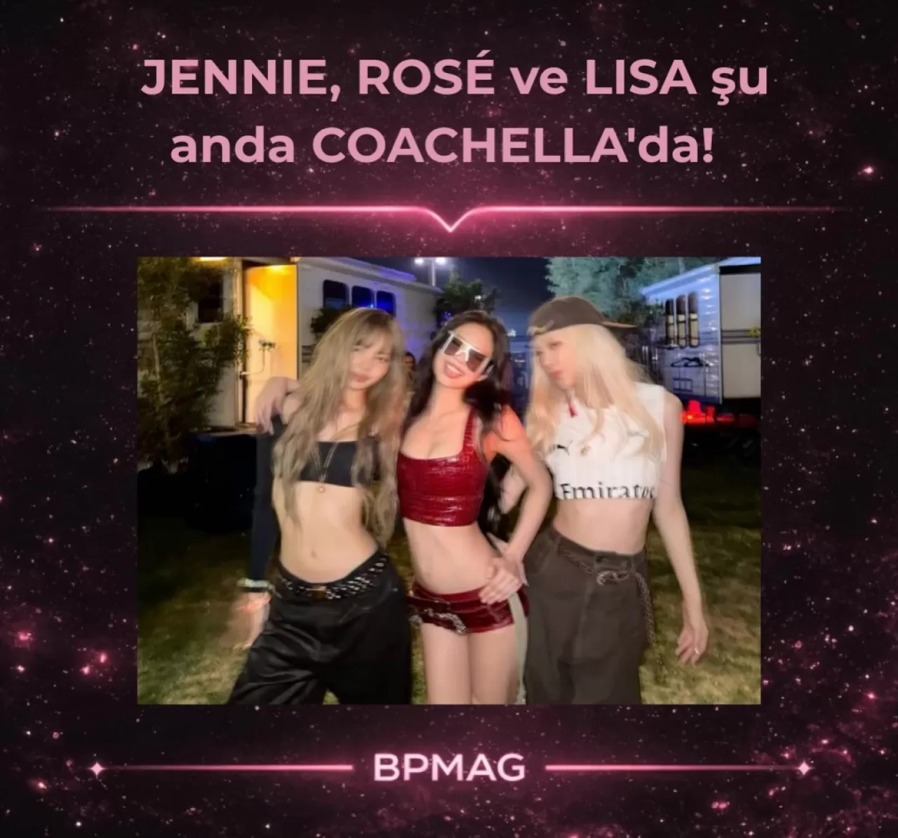 Blackpink Üyeleri Coachella'da Sahne Alıyor!