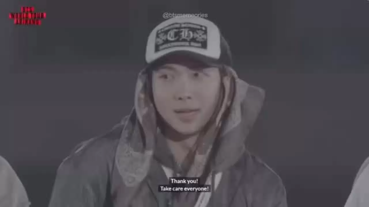 BTS Lideri RM'den Duygusal Kapanış Konuşması: 