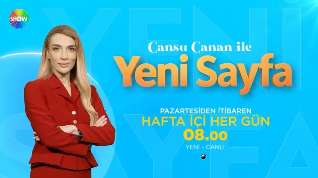 Cansu Canan'ın Yeni Programı 'YeniSayfa' Show TV'de!