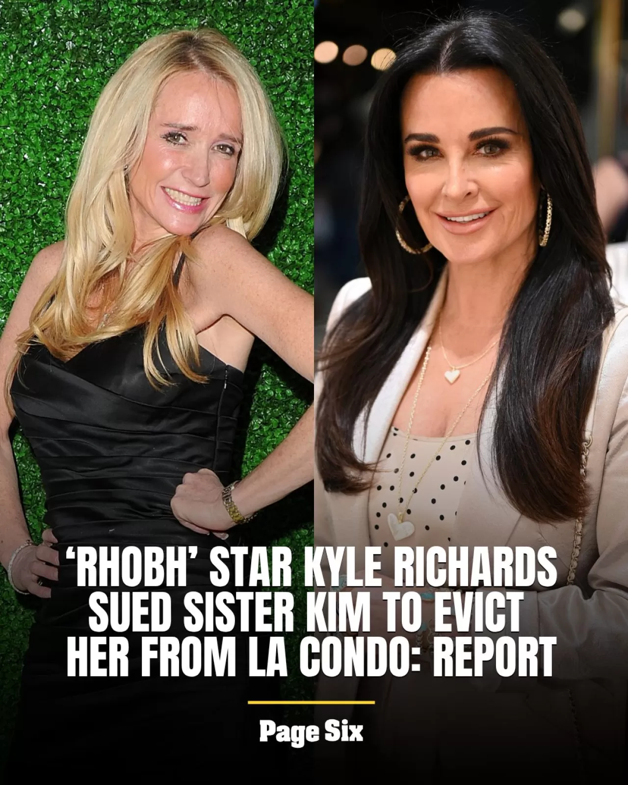 Kyle Richards Kız Kardeşini Dava Açtığı Düşündürüyor