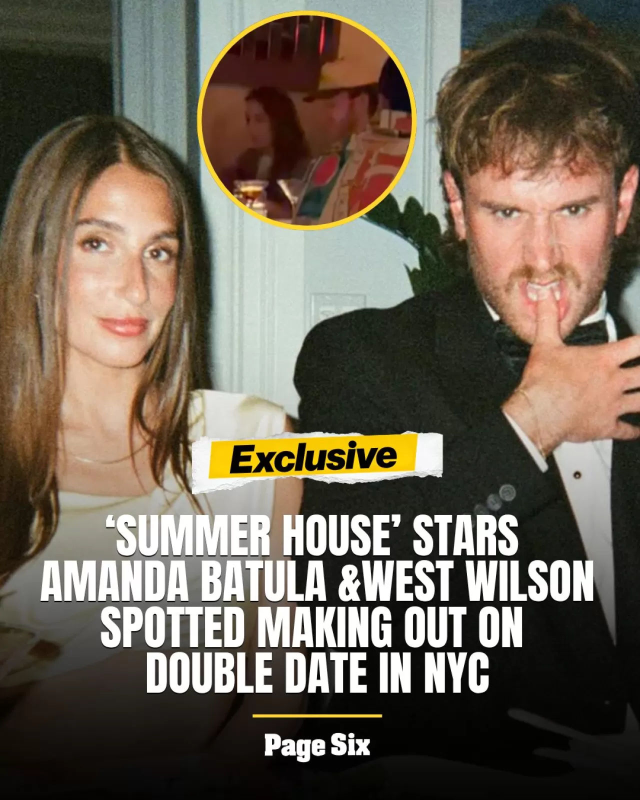 Amanda Batula ve West Wilson New York'ta Romantik Anlar Yaşıyor