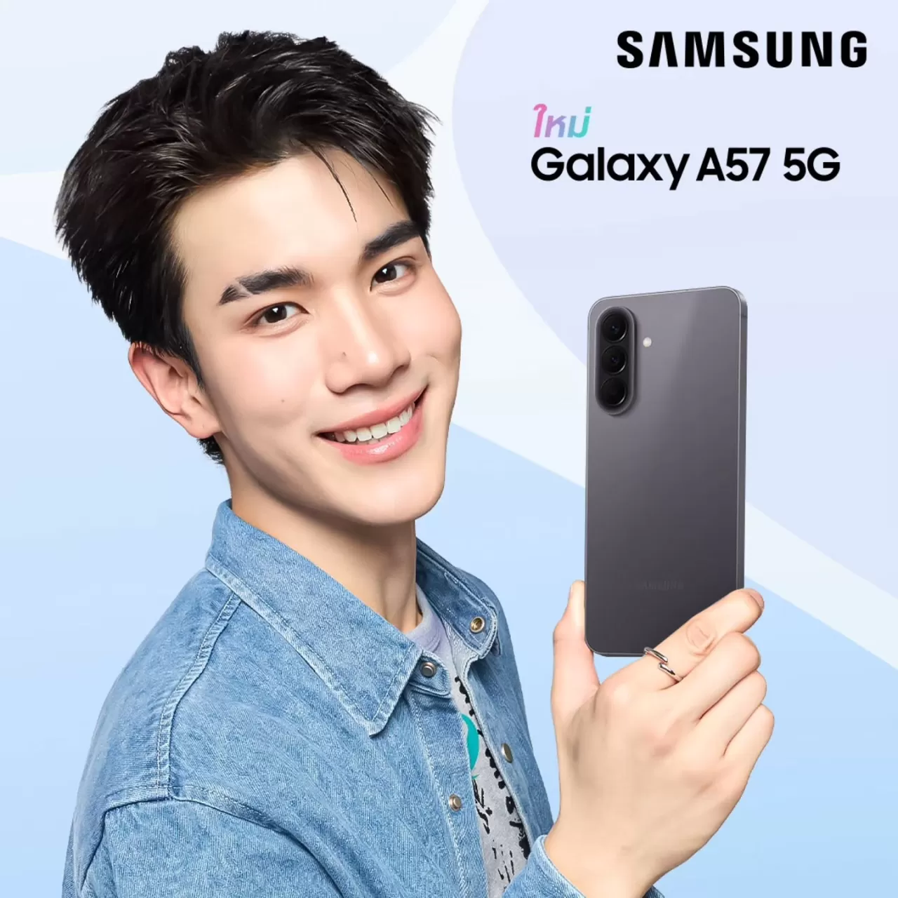 Galaxy A57 5G'nin Hafif Tasarımı Taylandlı Influencer Fourth ile Öne Çıkıyor