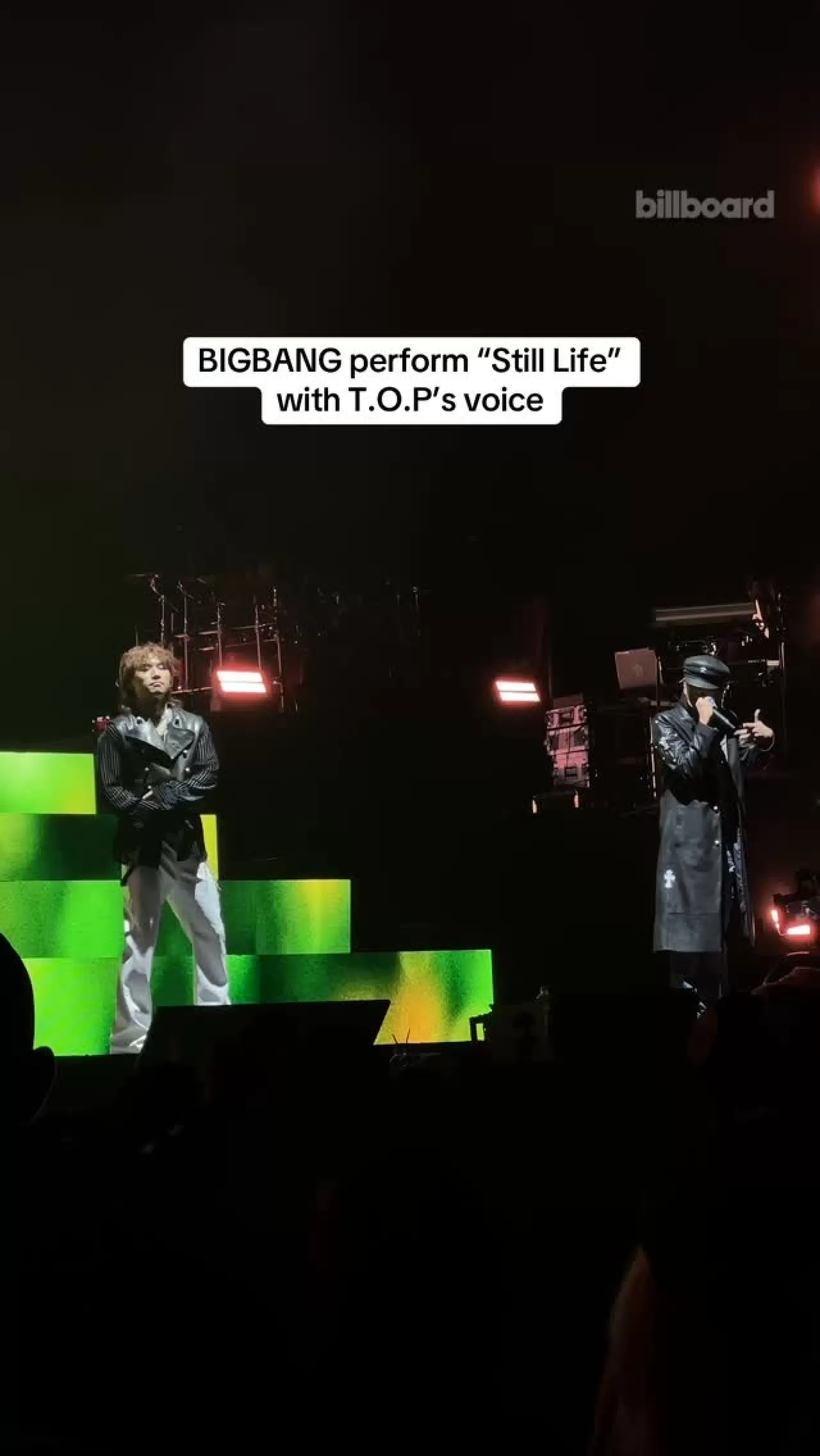 BIGBANG, Coachella'da T.O.P'un Sesiyle "Still Life" Performansı