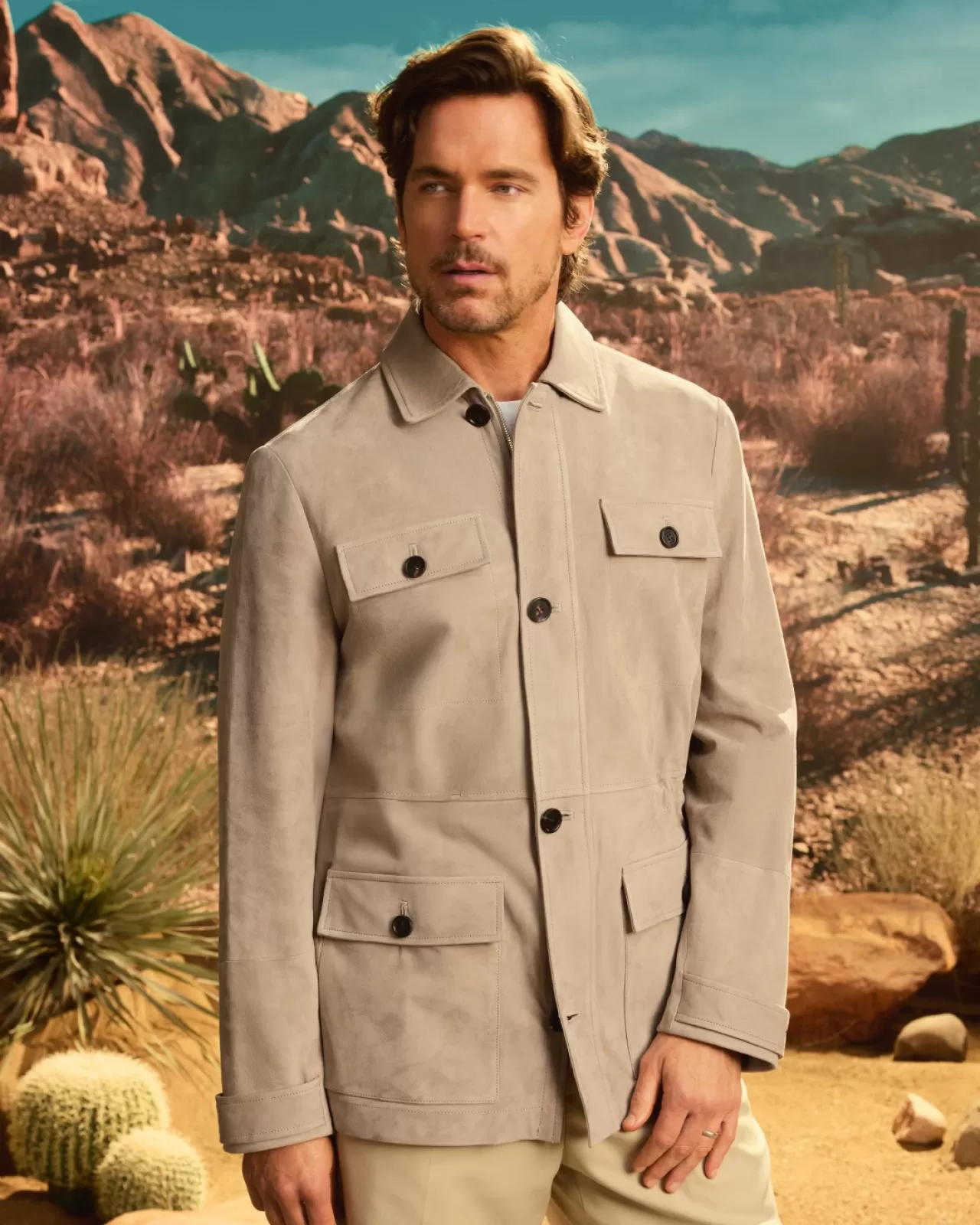 Matt Bomer, MACKAGE'in Sürdürülebilir Süet Koleksiyonunda