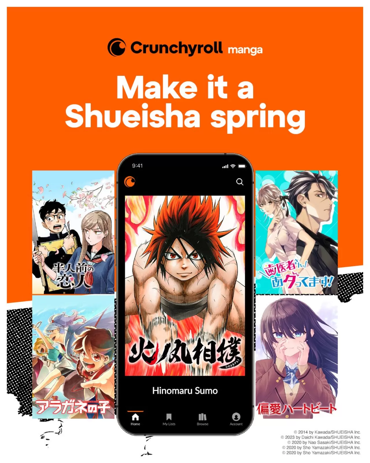 Crunchyroll Baharda Shueisha Manga Koleksiyonunu Genişletiyor