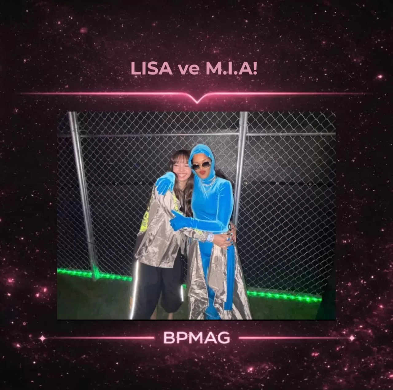 M.I.A.'dan Blackpink'in LISA'sına Sosyal Medya Selamı