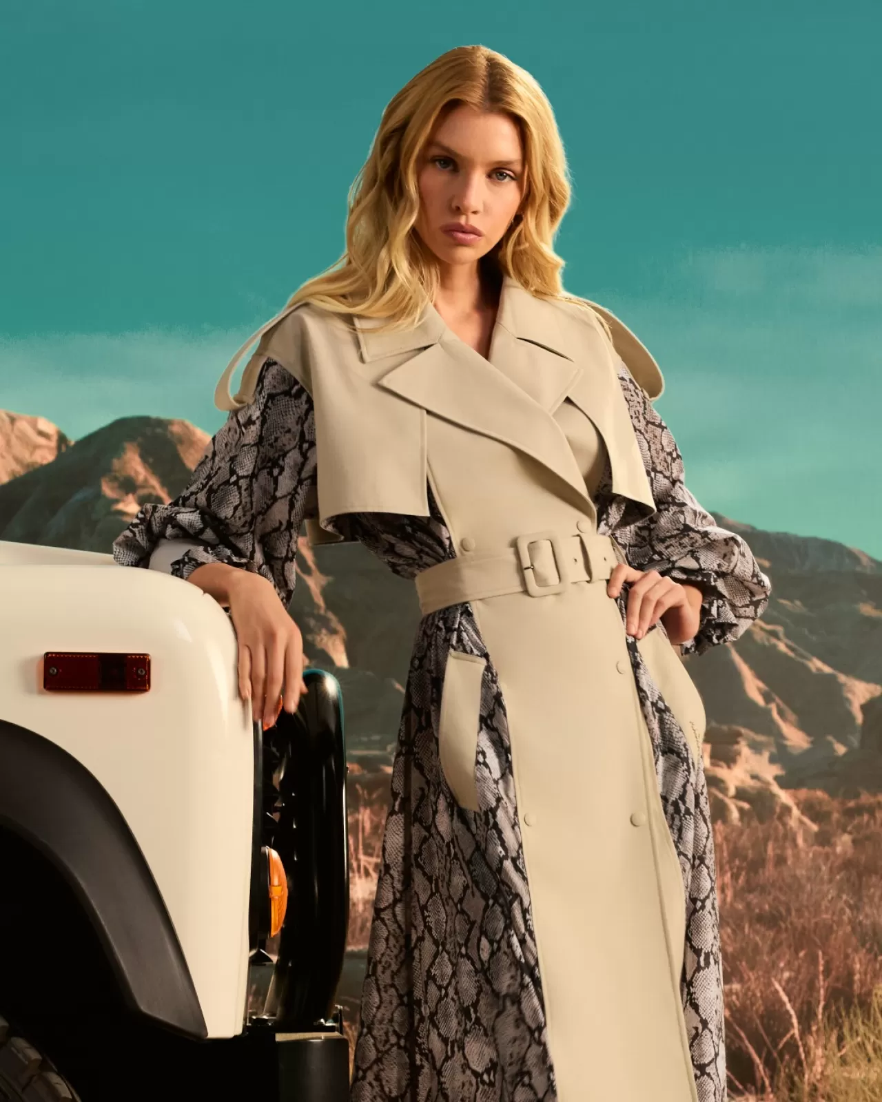 MACKAGE ZONOMI Trench Coat İlkbahar/Yaz 2026 Koleksiyonunda