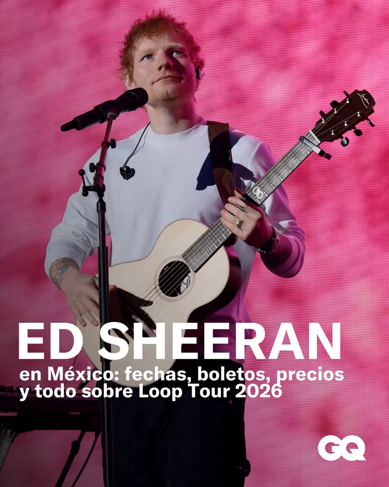 Ed Sheeran CDMX'te LoopTour ile Sahne Alıyor: 2026'nın En Çok Talep Gören Konseri