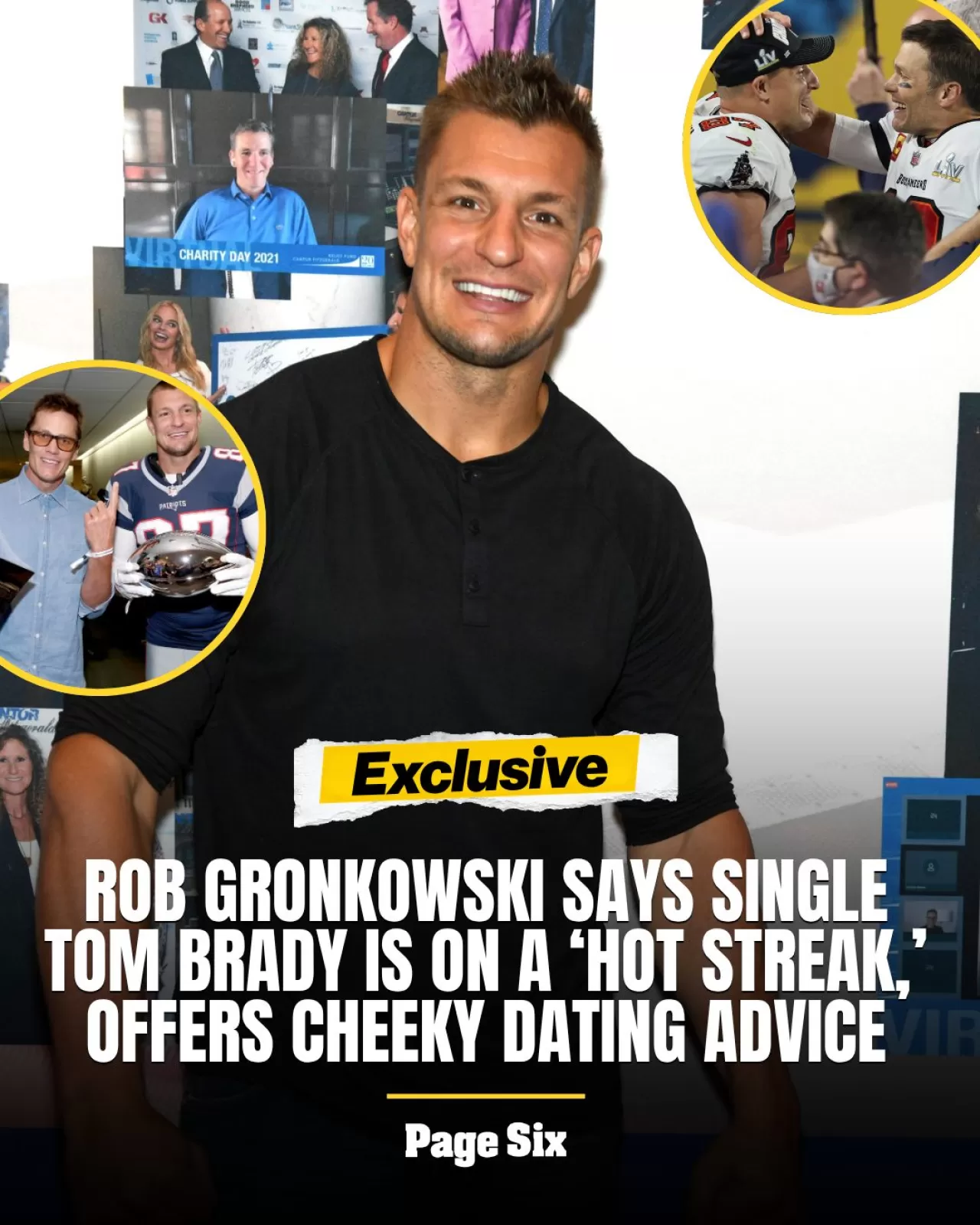 Gronkowski'den Tom Brady'ye Flört Tavsiyesi: 