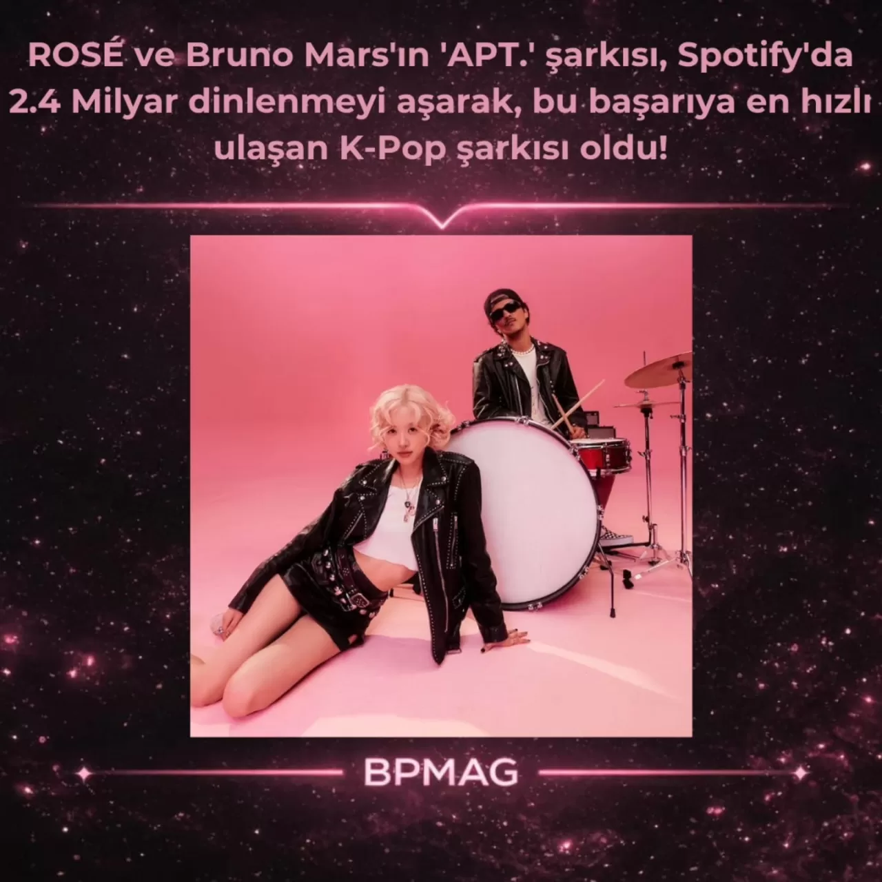 ROSÉ ve Bruno Mars'ın