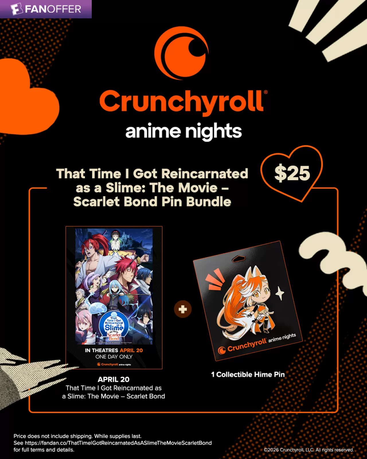 Crunchyroll Anime Nights: Slime Filmi ve Yeni Film Fragmanı Sinemada