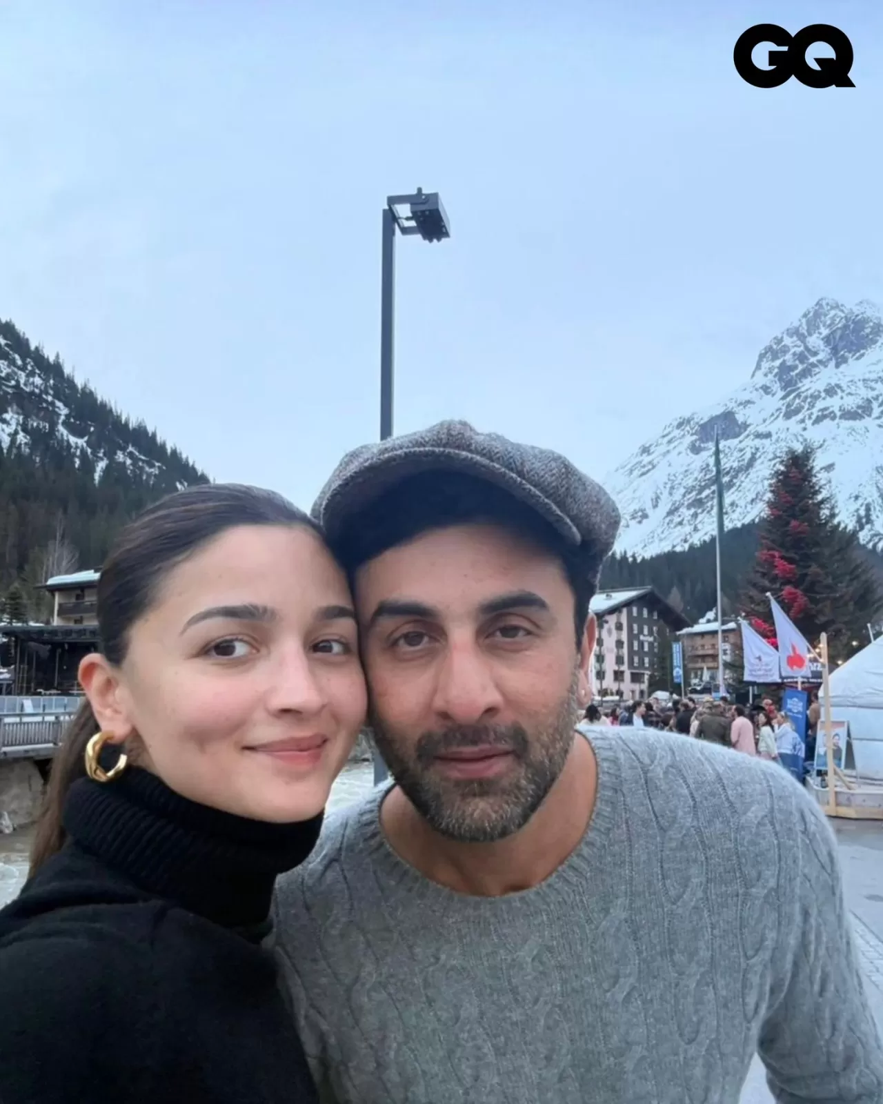 Alia Bhatt ve Ranbir Kapoor Yıldönümünü Avusturya Alpleri'nde Kutladı