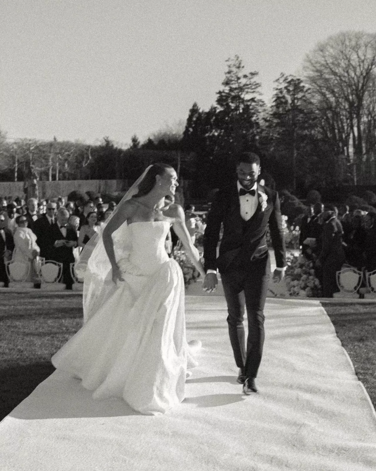 Olimpiyat Şampiyonu Anna Hall ile NFL Yıldızı Darius Slayton'ın Göz Kamaştıran Düğünü