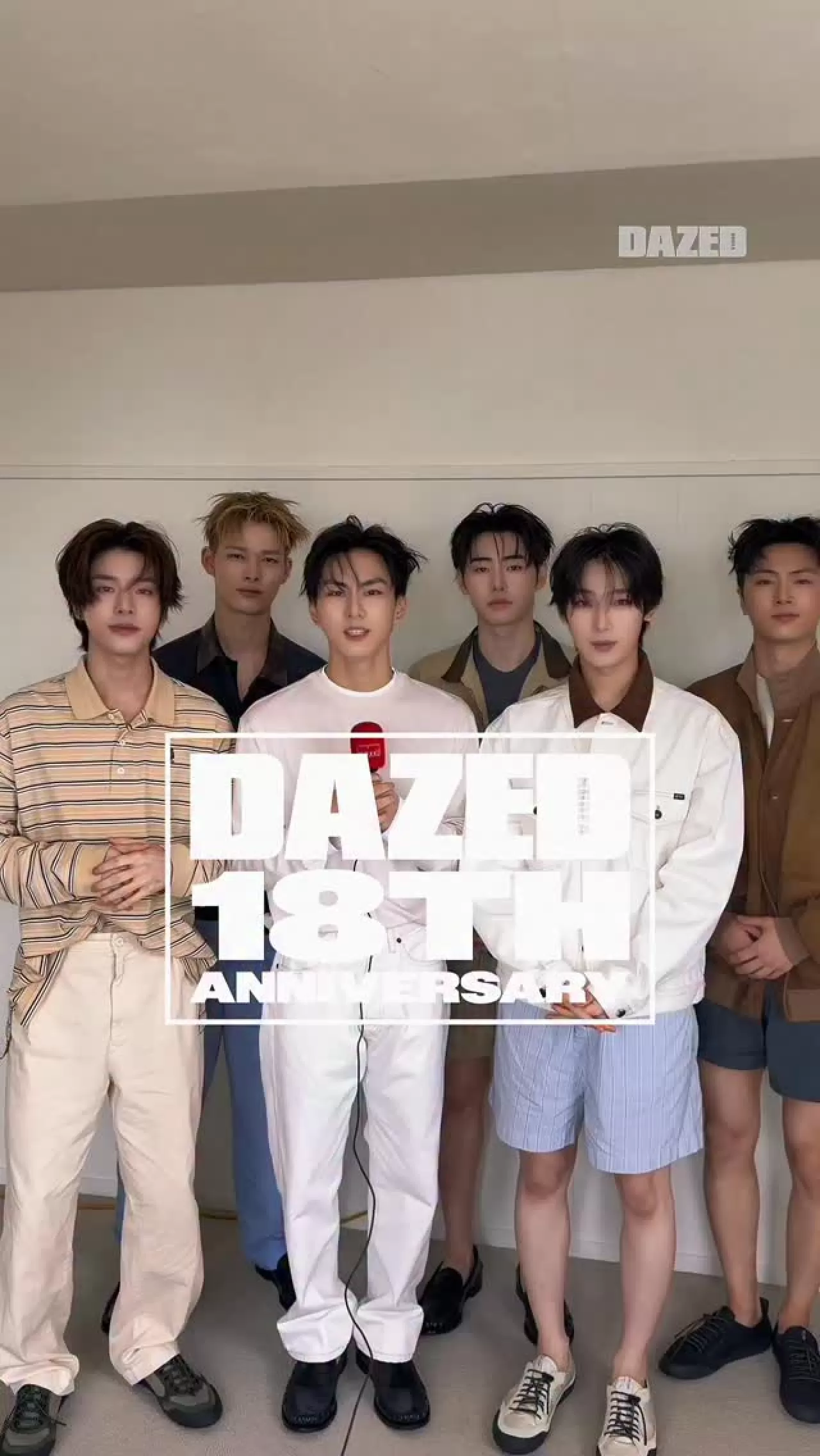 ENHYPEN, Dazed Korea'nın 18. Yıl Dönümünü Kutladı