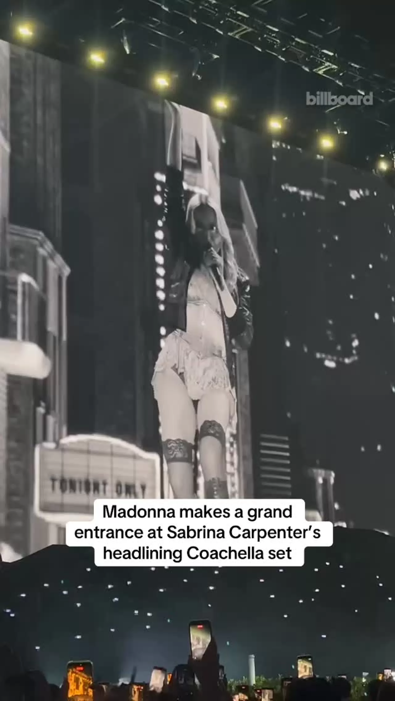 Sabrina Carpenter ve Madonna, Coachella'da Vogue İçin Poz Verdi